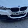 Bmw 4 series f32 f36 msport front lip Matt black x 1 