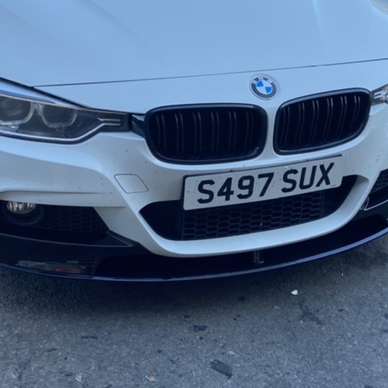 Bmw 4 series f32 f36 msport front lip Matt black x 1 