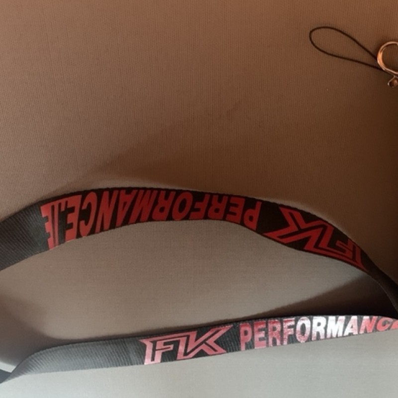 Fkl01 FK performance lanyard black x1 