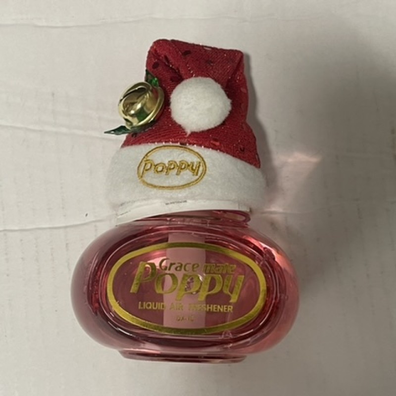 Poppy strawberry air freshener & Santa hat combo air freshener x 1 