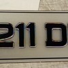 Fk204 Gel number plates with any colour shadow 1 pair 