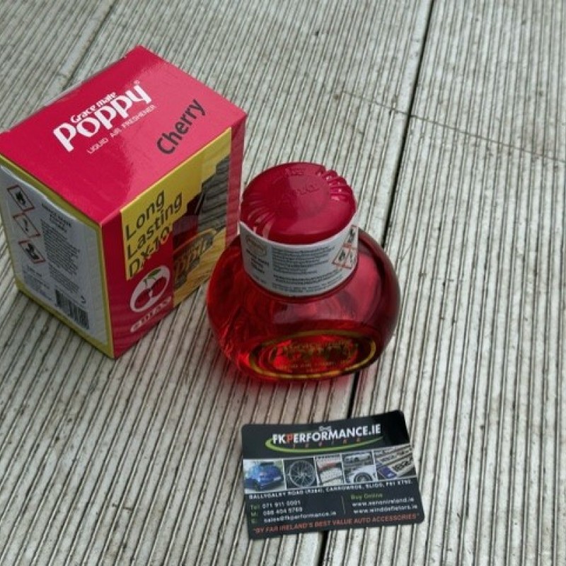 poppy air freshener cherry x1