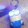 minion light up/talking keyring metal  x1 