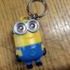 minion light up/talking keyring metal  x1 