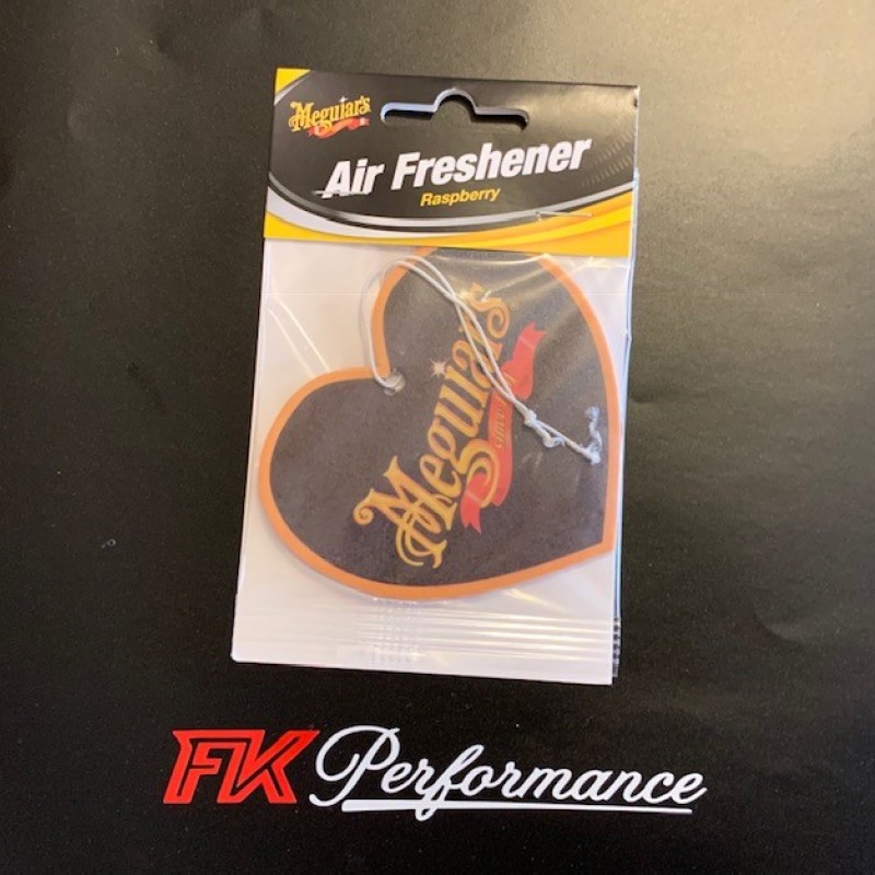 Meguiars hanging air freshener, raspberry x1 