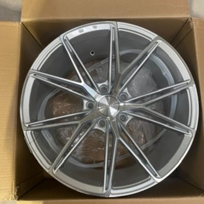   19” veemann vfs silver 5x112 9.5 all round x 4 