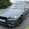 Full kit bmw f10 5 series 2011-2016 m sport gloss black front lip , grills , side skirt extensions & spoiler combo deal  