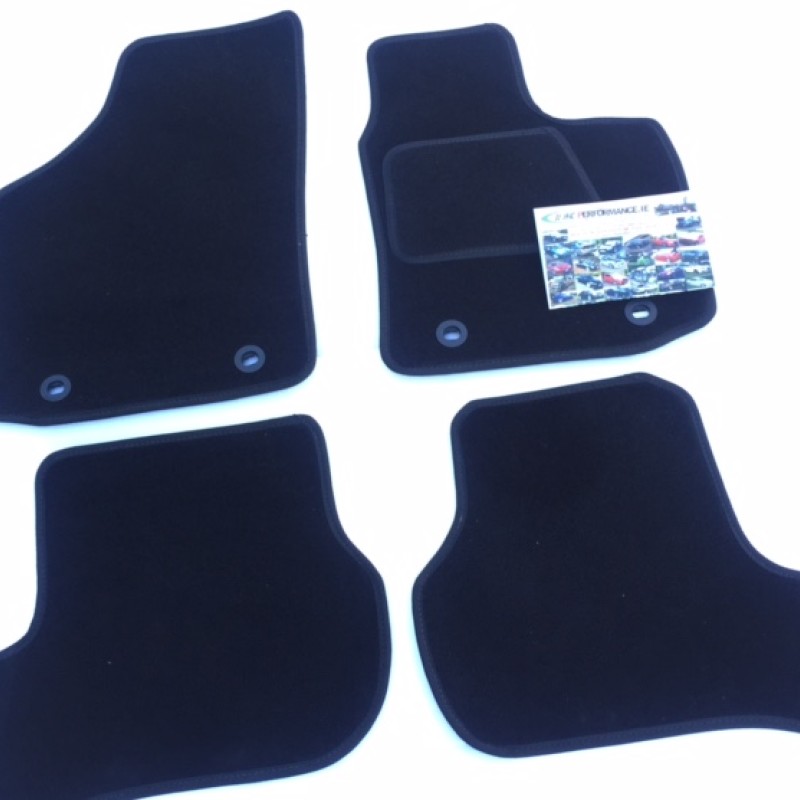 Ford Focus 2005-2011 (mk2) black carpet tailored mats 