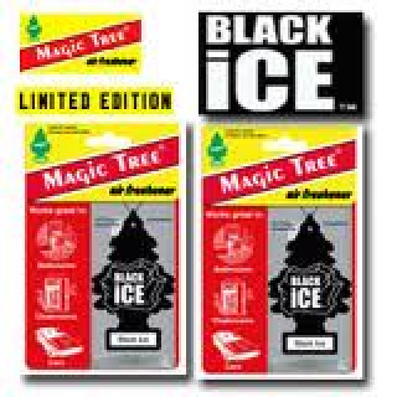 Black Ice magic tree air freshener x25. 