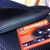 carbon fibre black wrap sticker 0.3m x 1.5m high quality