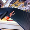 carbon fibre black wrap sticker 0.3m x 1.5m high quality