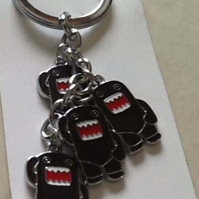 Domo kun keyring metal  x1 