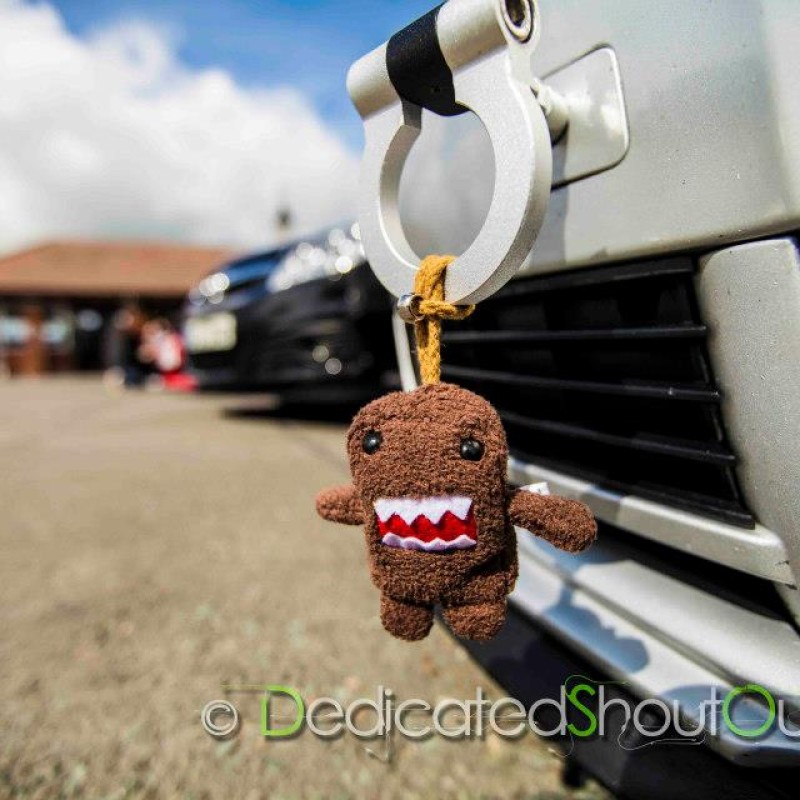 Domo Kun Teddy Bear keyring x2