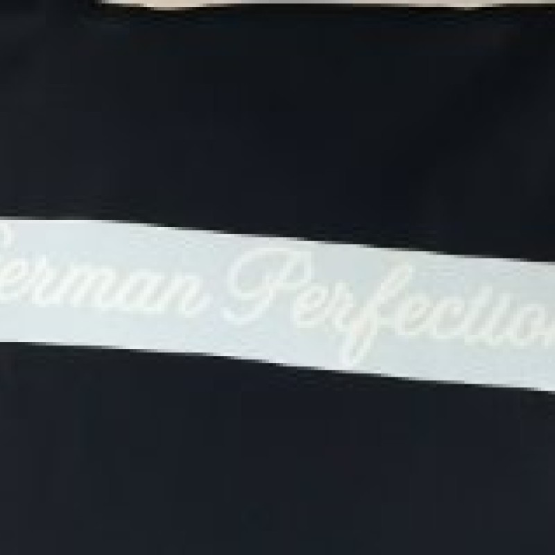 German Perfection windscreen sticker x1 WHITE 