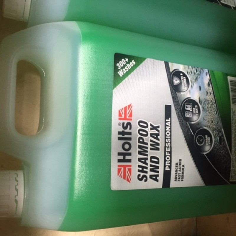 Holts Professional Car Shampoo/Wax 5litre