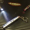 LED laser light keyring