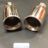 1 pair of 4'' round exhaust tips 