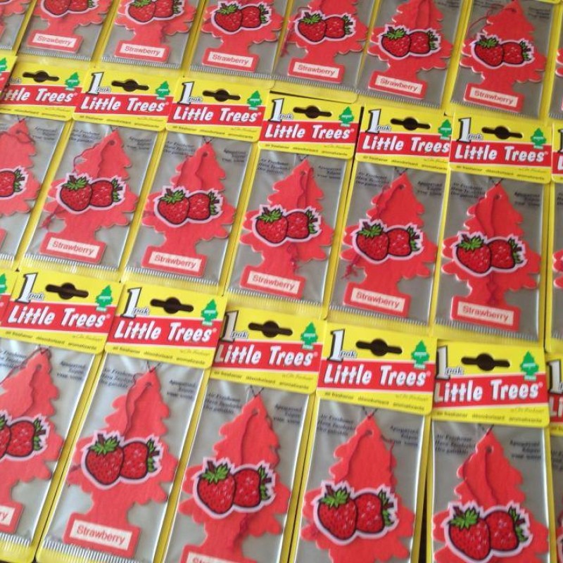 Strawberry magic tree air freshner x 10