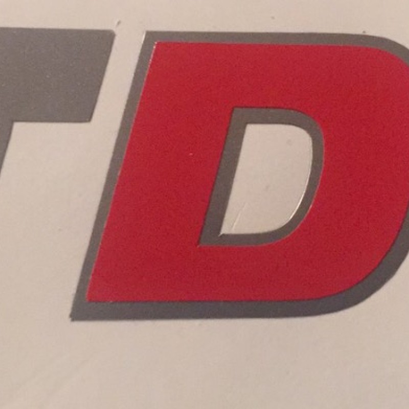 TDI small side window decals (1 pair).