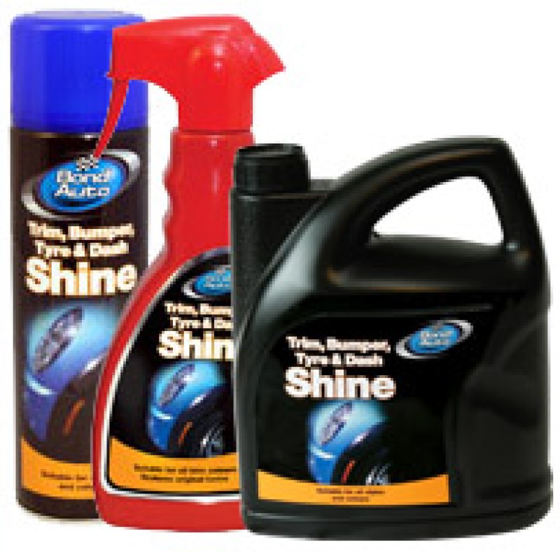 Bond Auto Trim, Bumper, Tyre and Dash Shine 500ml