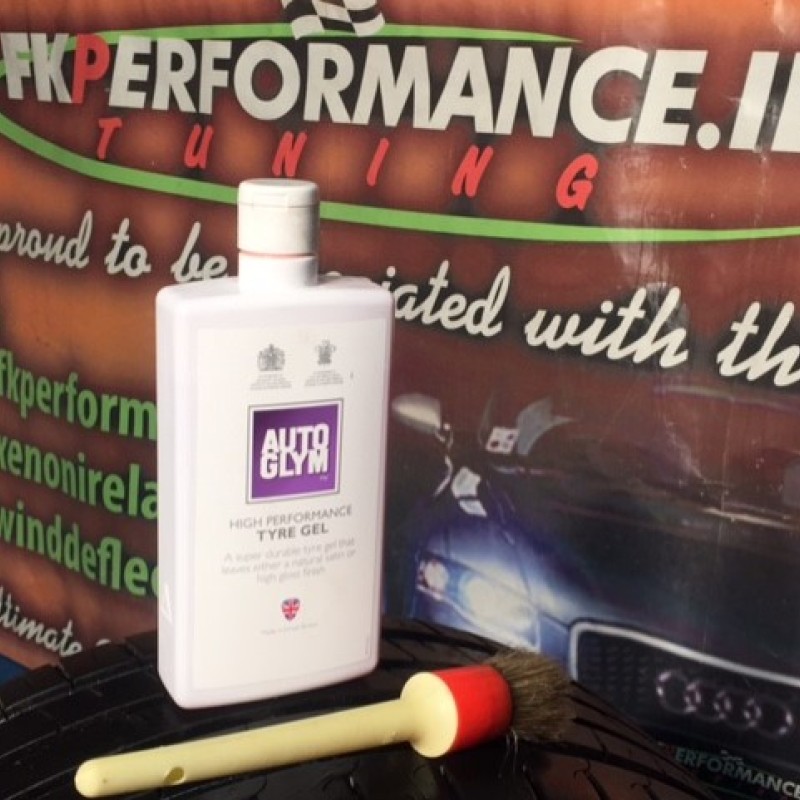 Autoglym High Performance Tyre Gel + Brush