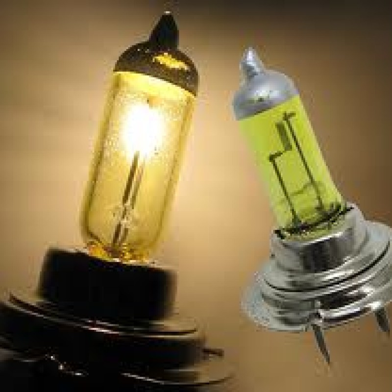 H4 Yellow Jdm Headlight Bulbs  [1 Pair]